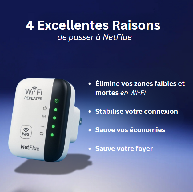 Pack Famille Boost Wi-Fi NetFlue