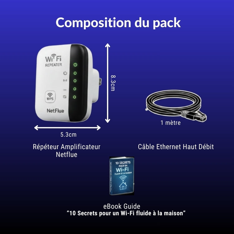 Pack Boost Wi-Fi NetFlue™